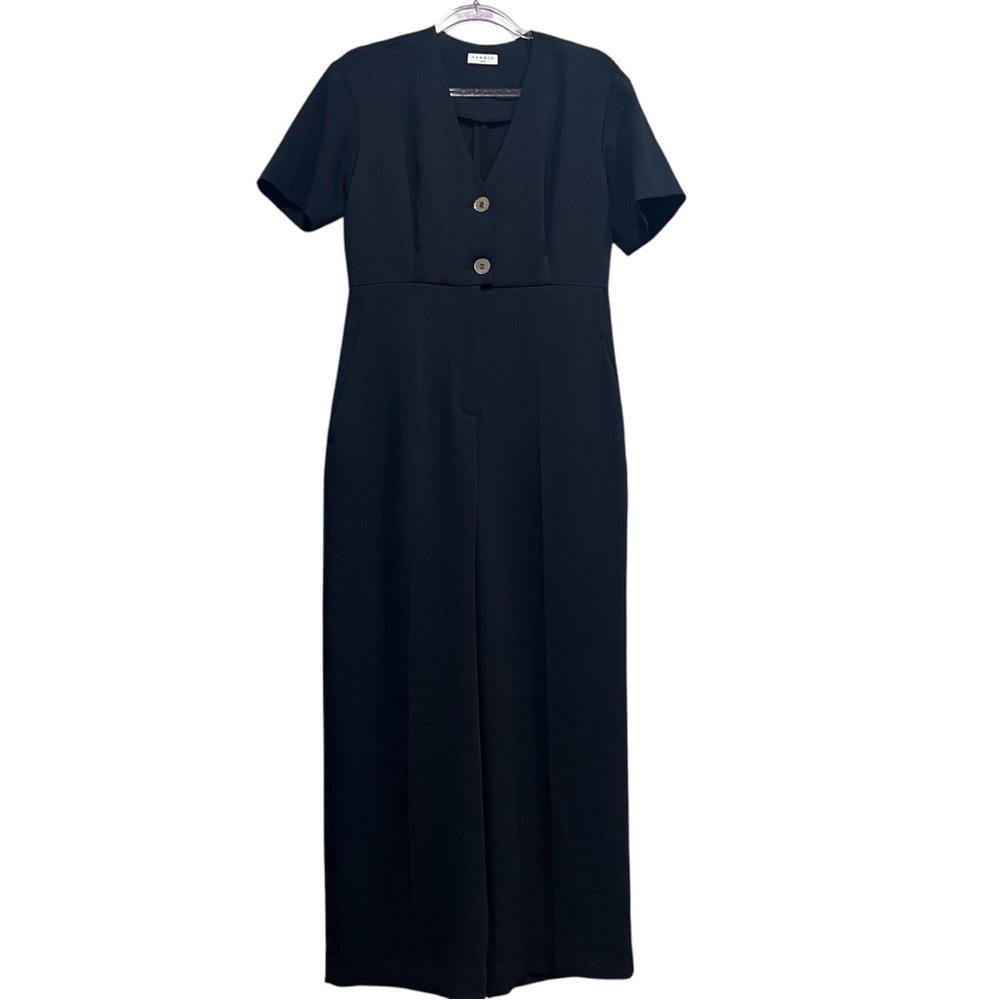 Sandro Paris Willy button jumpsuit size 40 - Picture 3 of 15